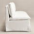 Nelly Performance Bench Banquette - White Modern Banquette Bench | Dining Benches & Banquettes | Kinwell Furniture | Upholstered Banquette Bench
